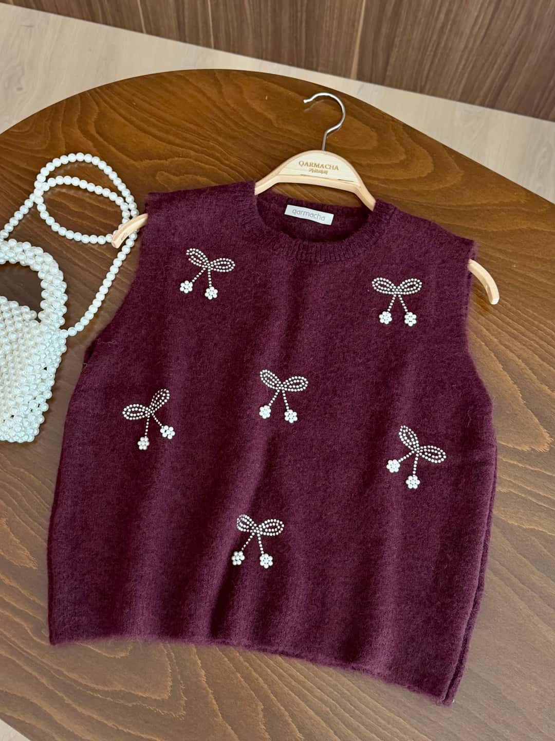 Fiyonk İncili Yumoş Süveter