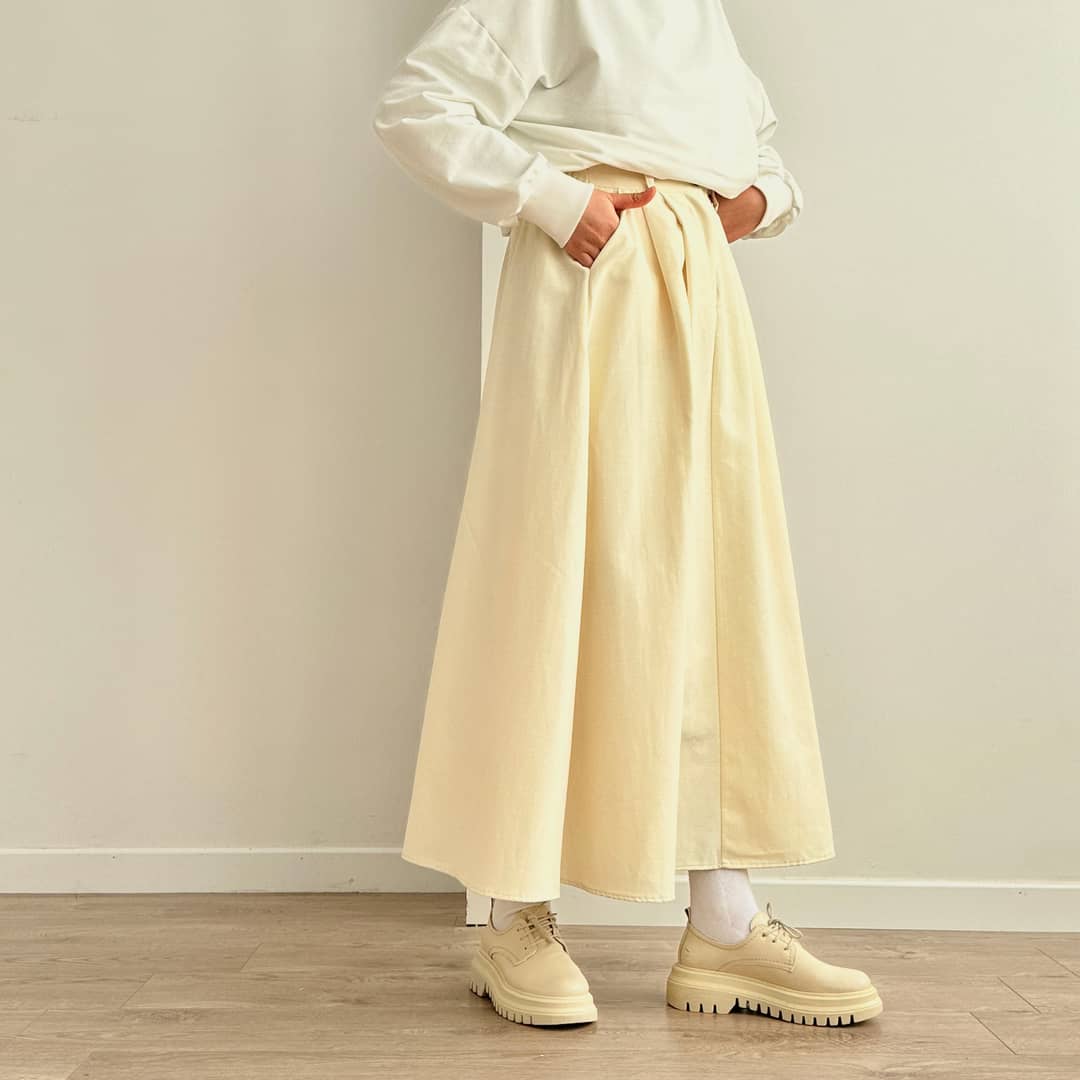Cotton Gabardin Etek