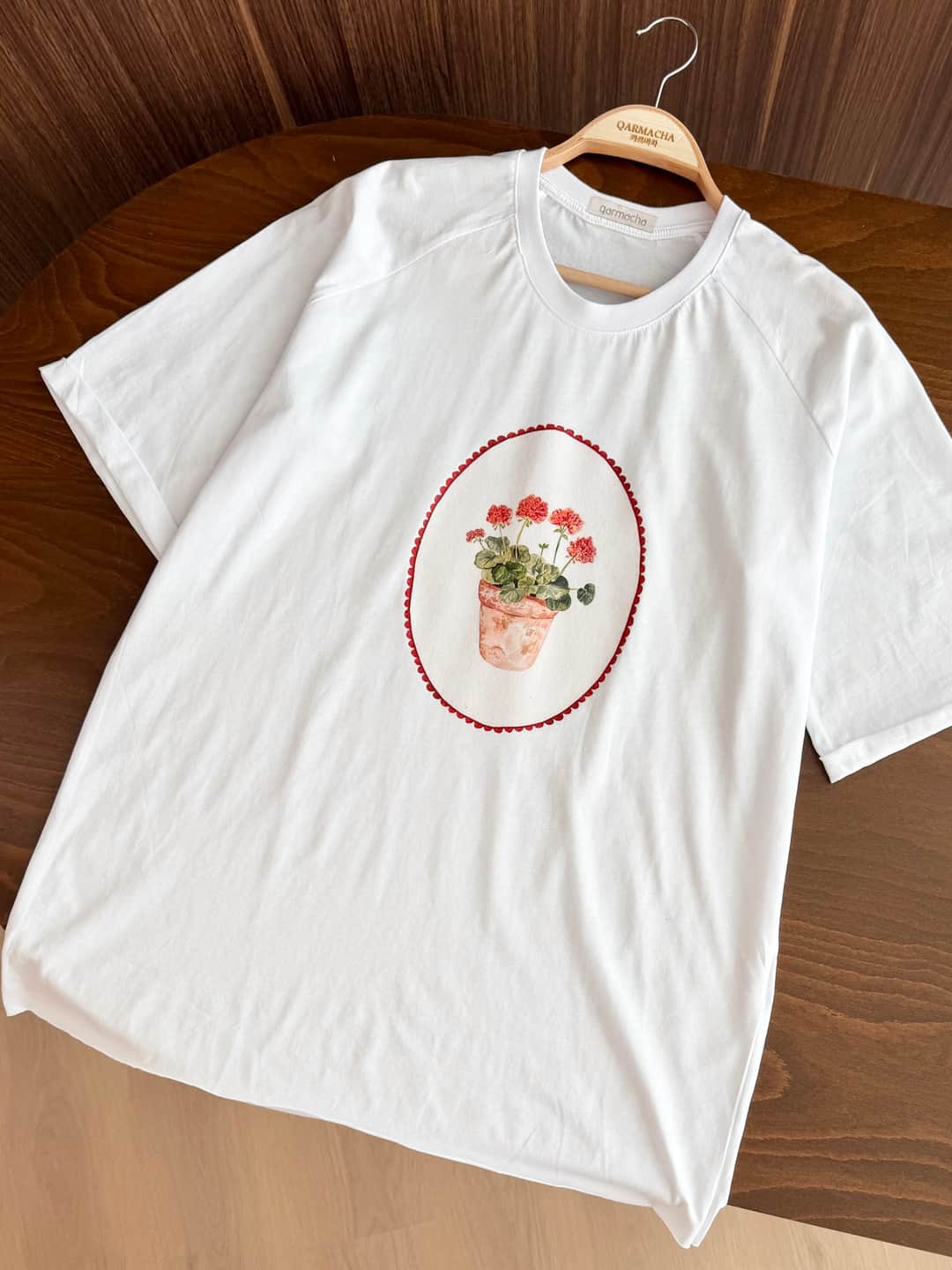 Kısa Kol Baskılı T-Shirt