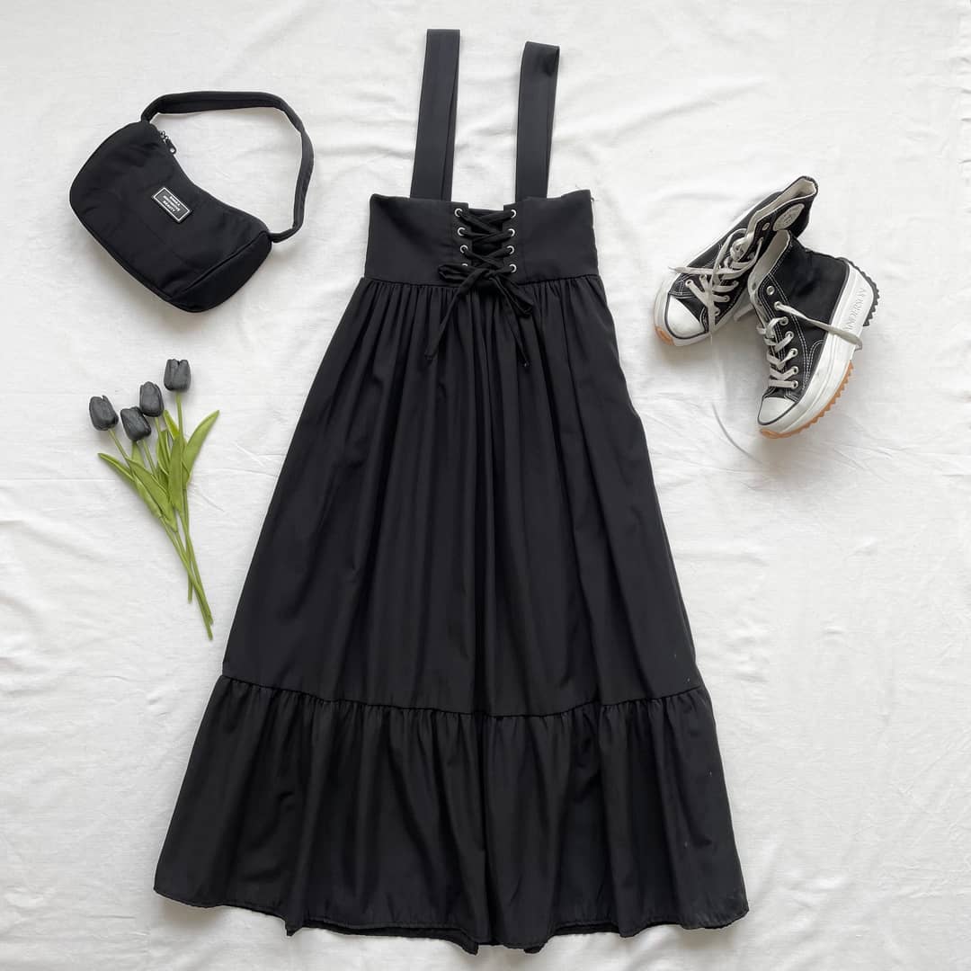 İpli Etekli Salopet